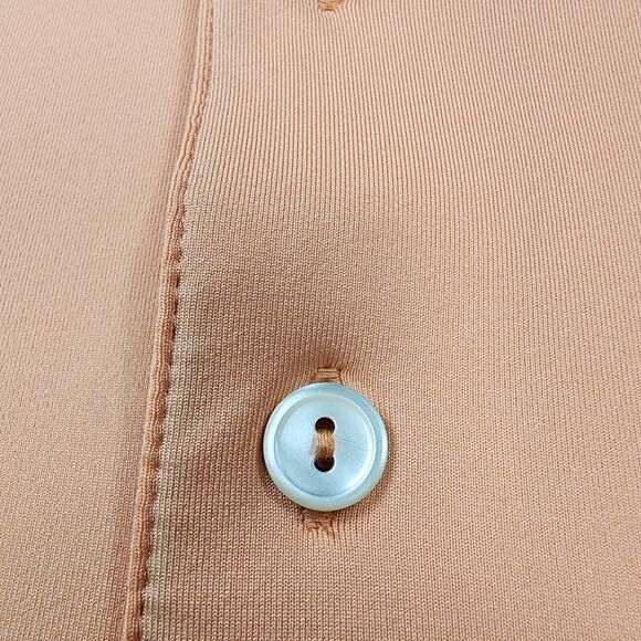 Peter Millar Polo Shirt Mens Large Orange Summer Comfort Casual Performance Golf - Picture 10 of 16